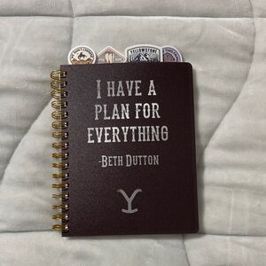 Yellowstone Beth Dutton Spiral notebook/journal